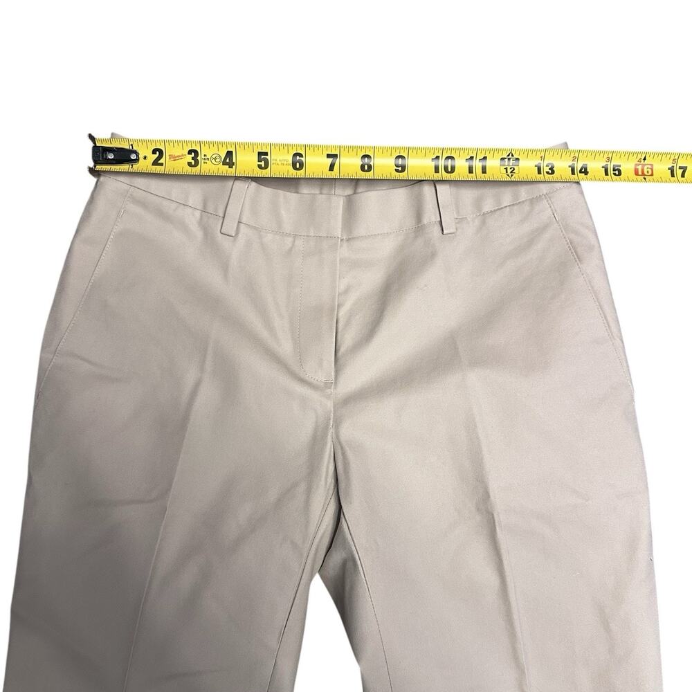 Brooks Brothers Womens Pants Advantage Chino Beige Khaki Size 2 W28 31L - Picture 2 of 9
